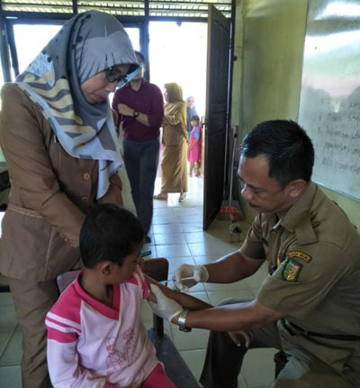 Realisasi Imunisasi MR di Kuansing Sudah 31 Persen